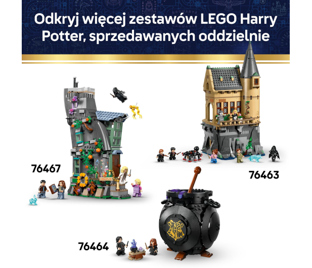 LEGO HARRY POTTER 76460 Zamek Hogwart™: ceremonia przydziału - 1473574 - zdjęcie 4
